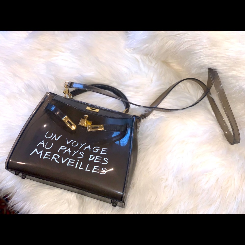 Un voyage mock Hermès bag